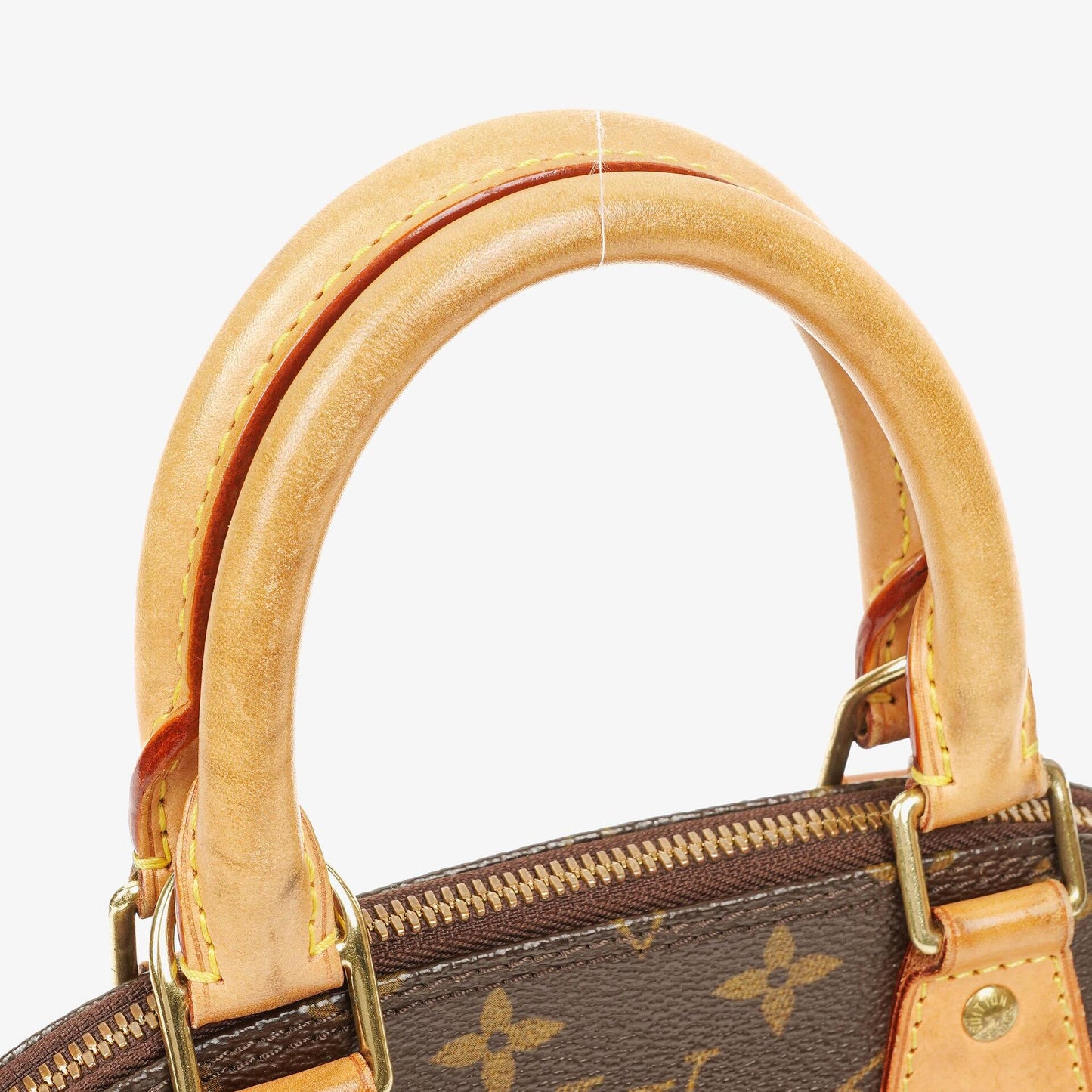 Louis Vuitton Alma BB Monogram Canvas Handbag