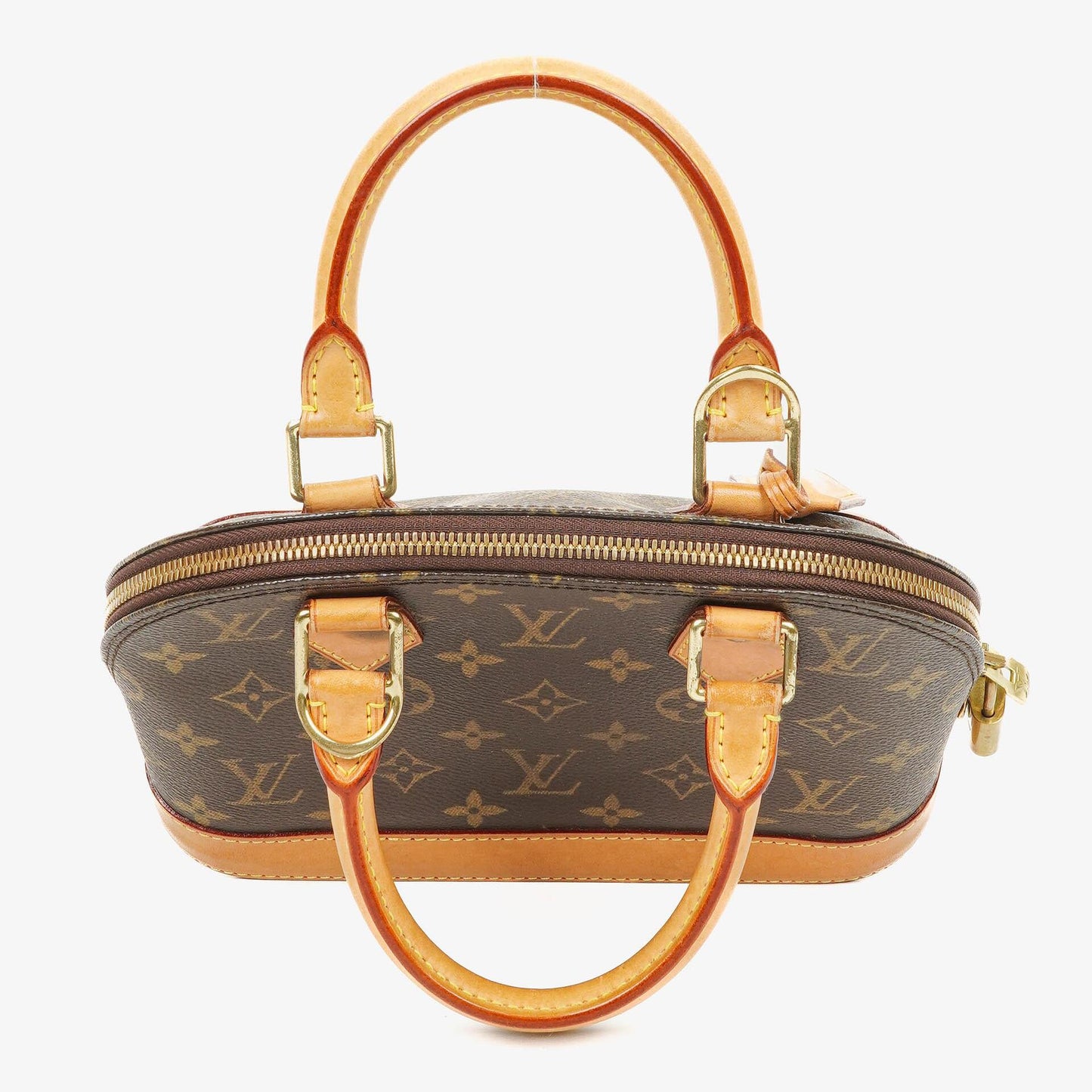 Louis Vuitton Alma BB Monogram Canvas Handbag