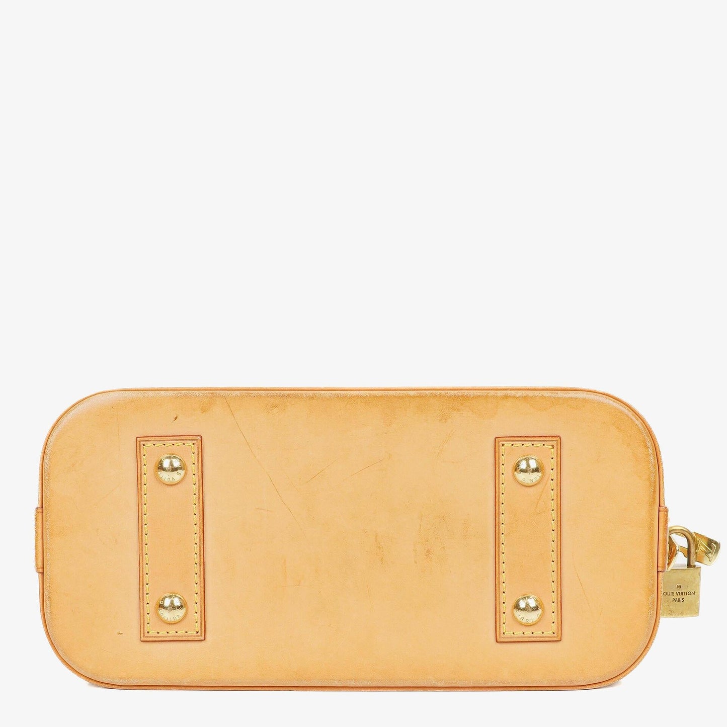 Louis Vuitton Alma BB Monogram Canvas Handbag
