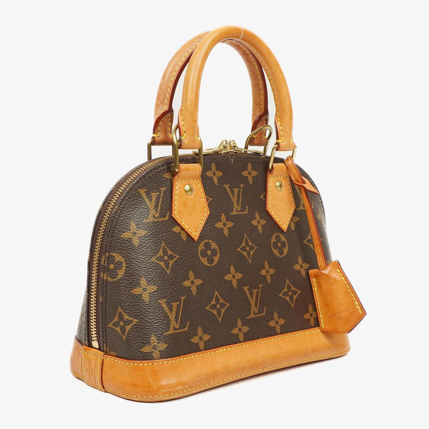 Louis Vuitton Alma BB Monogram Canvas Handbag