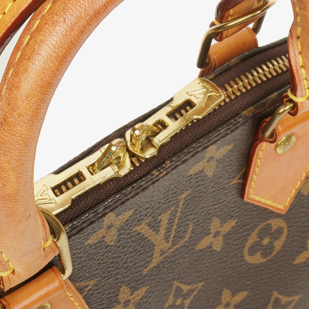 Louis Vuitton Alma BB Monogram Canvas Handbag