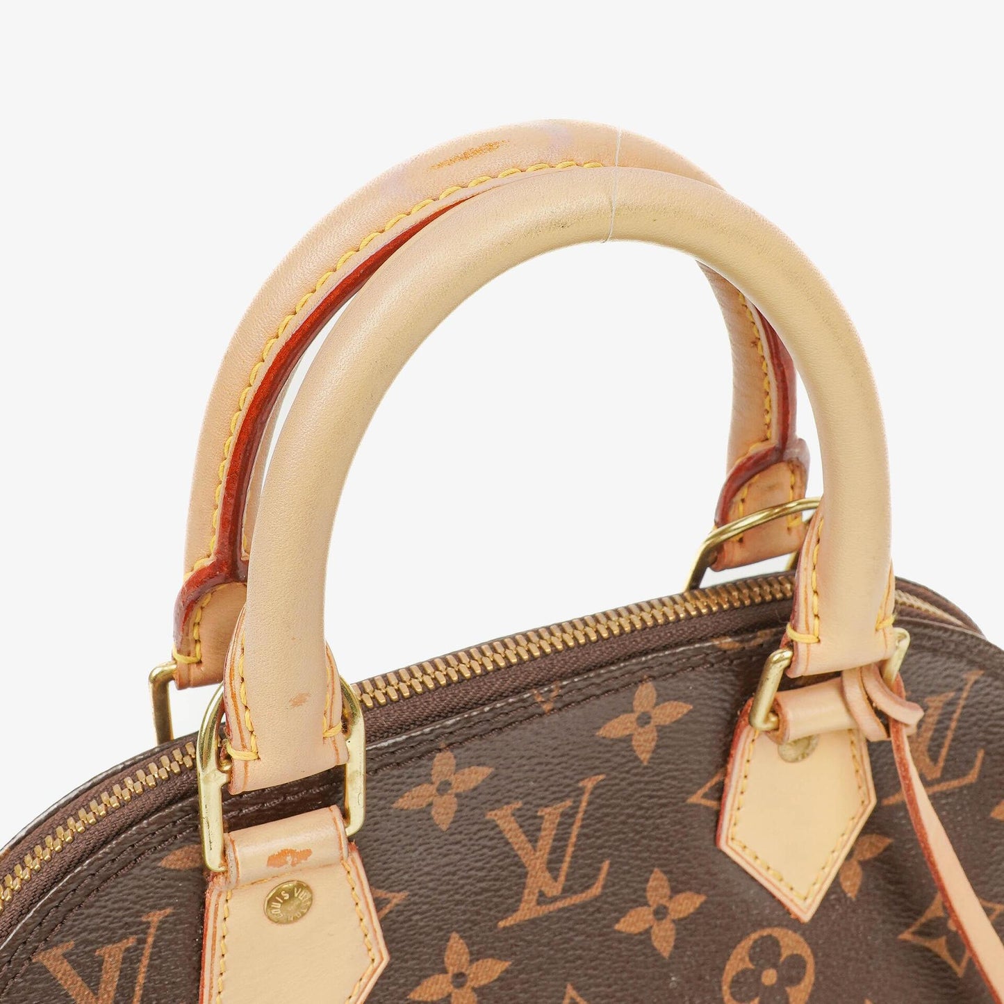 Louis Vuitton Alma BB Monogram Canvas Handbag