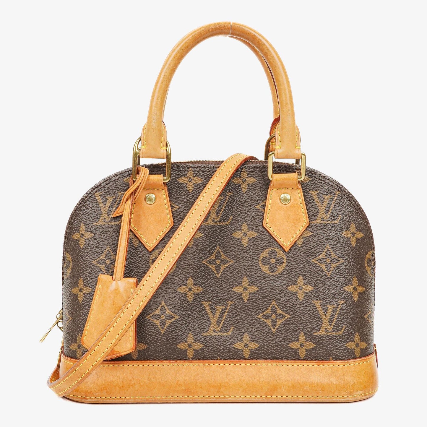 Louis Vuitton Alma BB Monogram Canvas Handbag