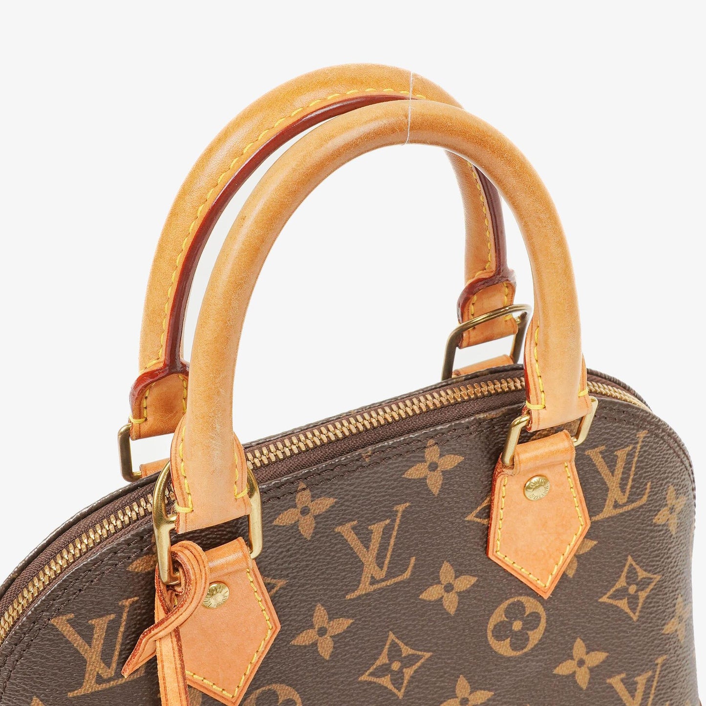 Louis Vuitton Alma BB Monogram Canvas Handbag