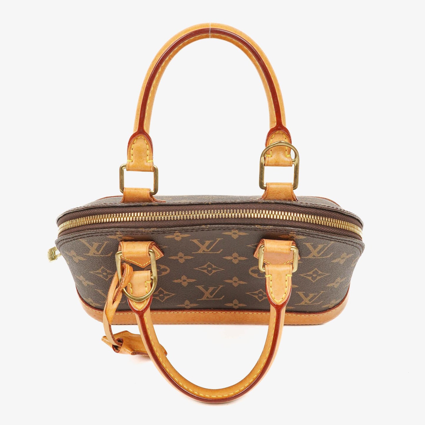 Louis Vuitton Alma BB Monogram Canvas Handbag