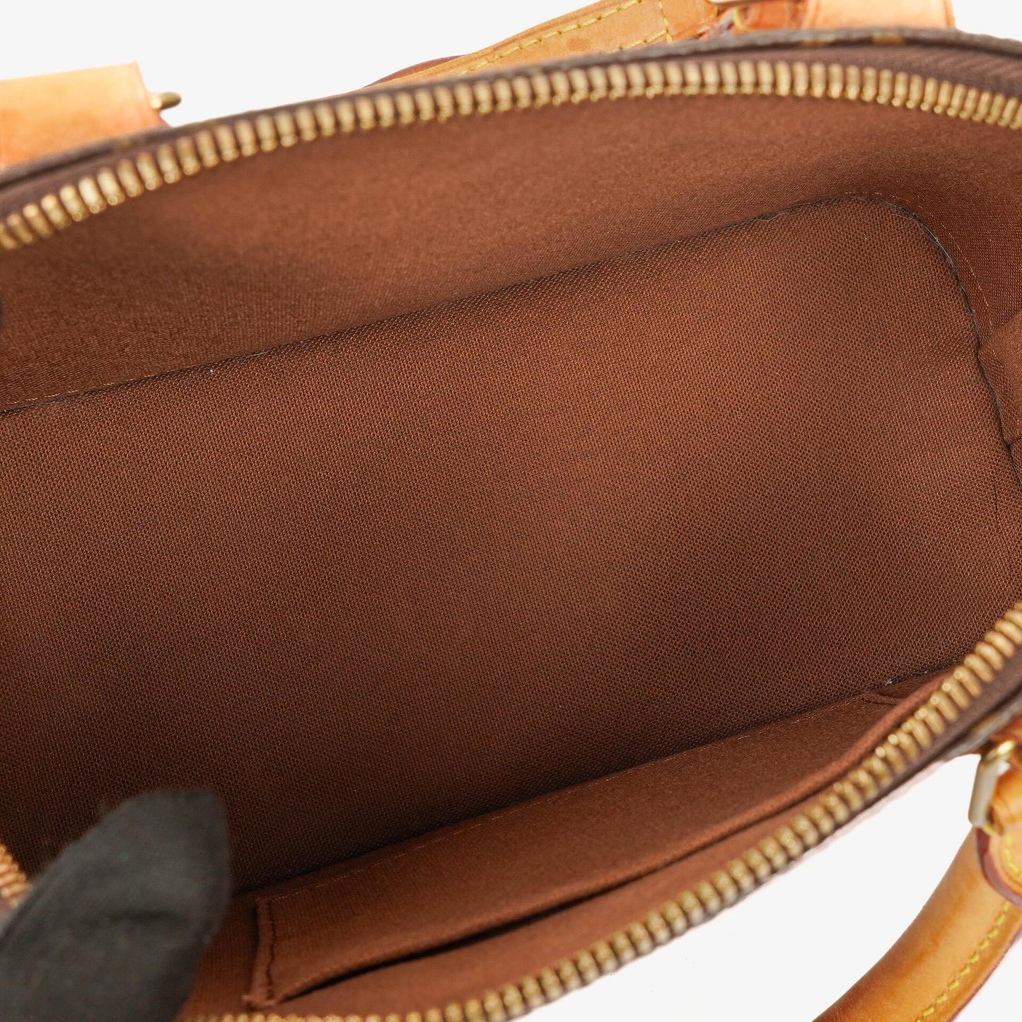 Louis Vuitton Alma BB Monogram Canvas Handbag