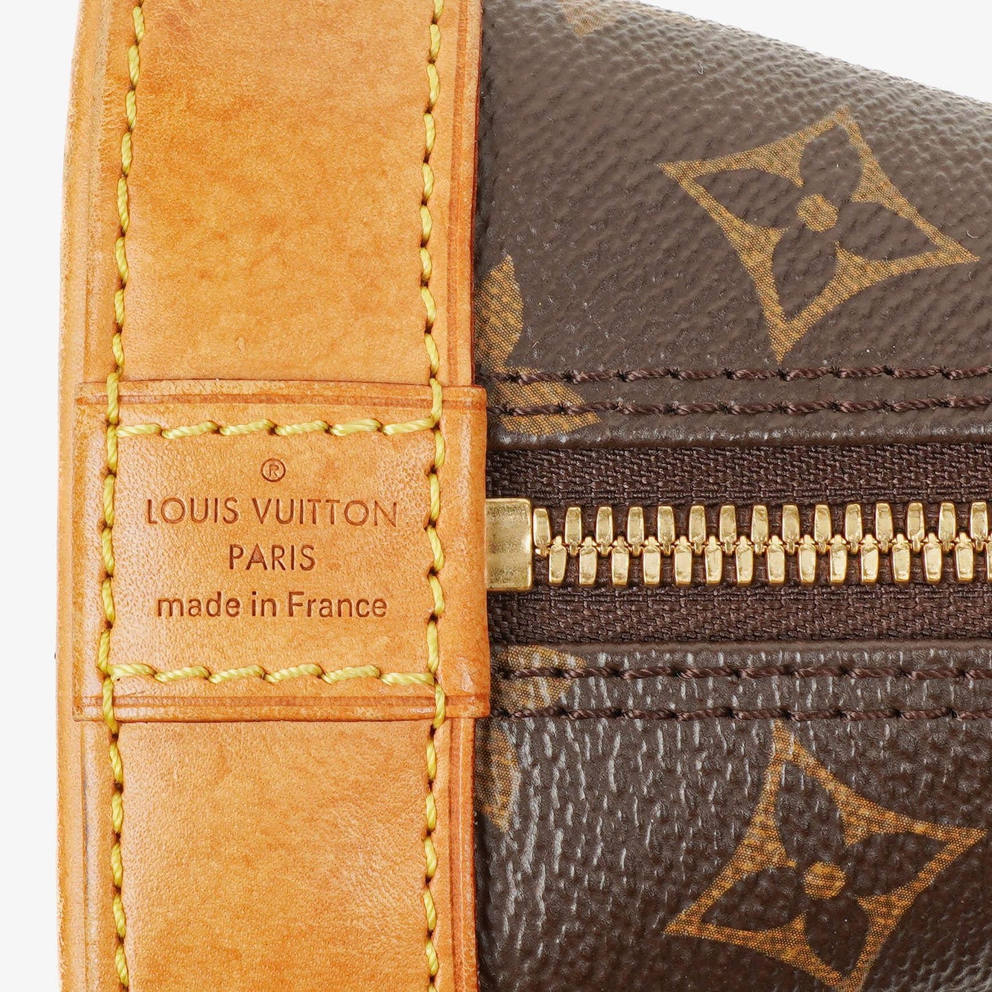 Louis Vuitton Alma BB Monogram Canvas Handbag