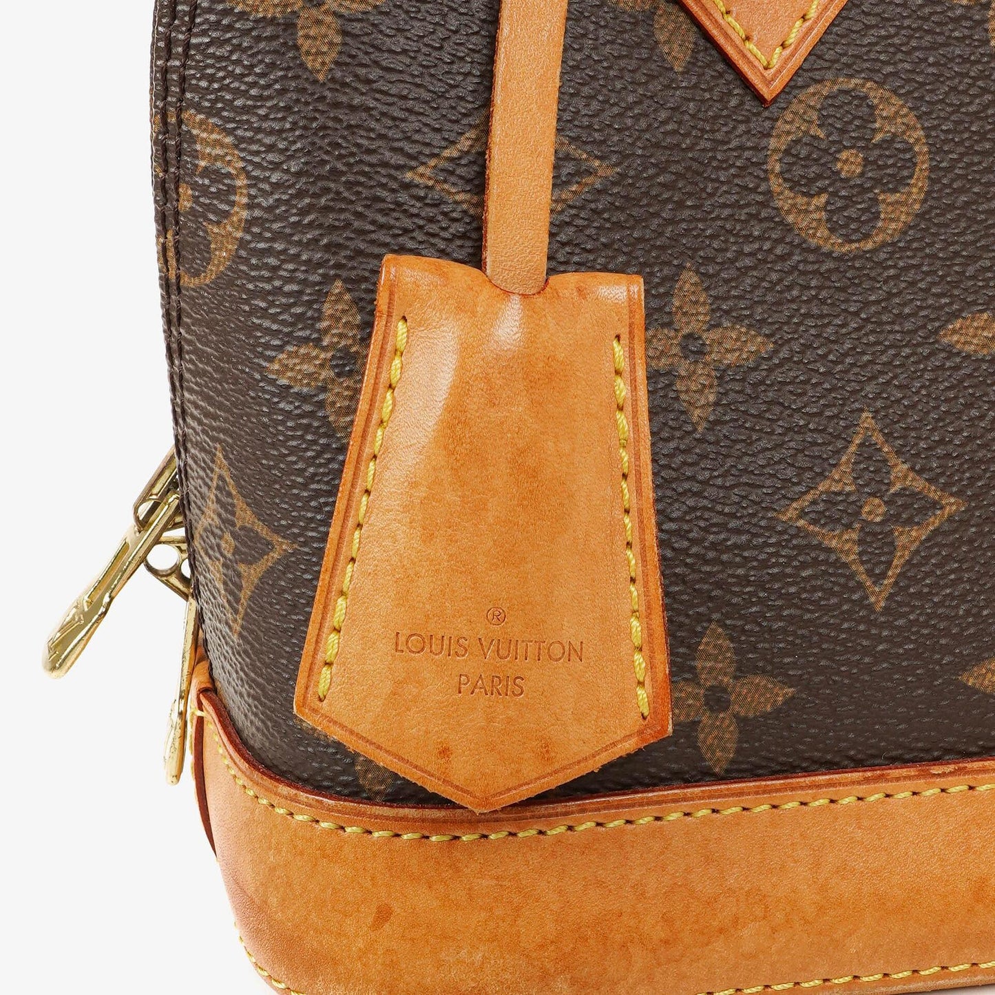 Louis Vuitton Alma BB Monogram Canvas Handbag