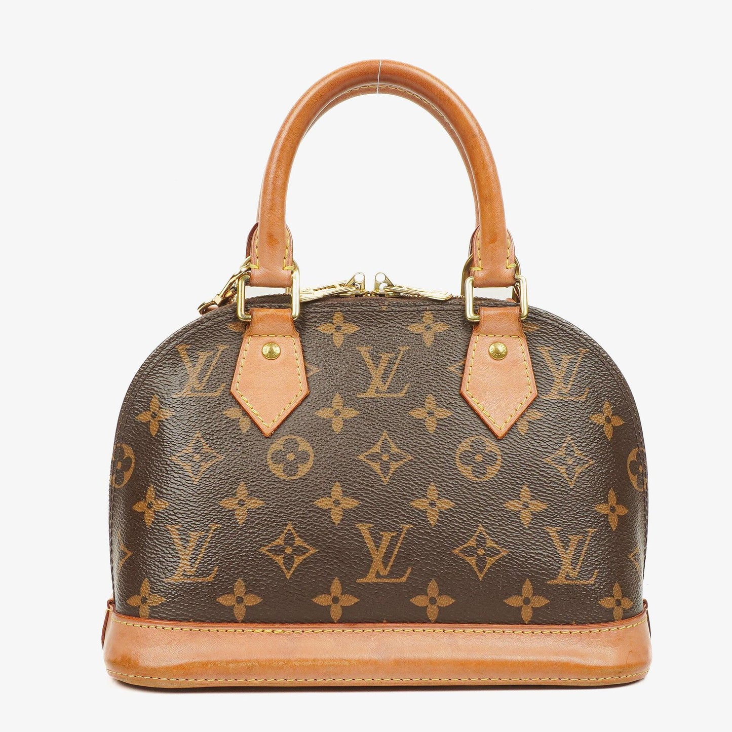 Louis Vuitton Alma BB Monogram Canvas Handbag