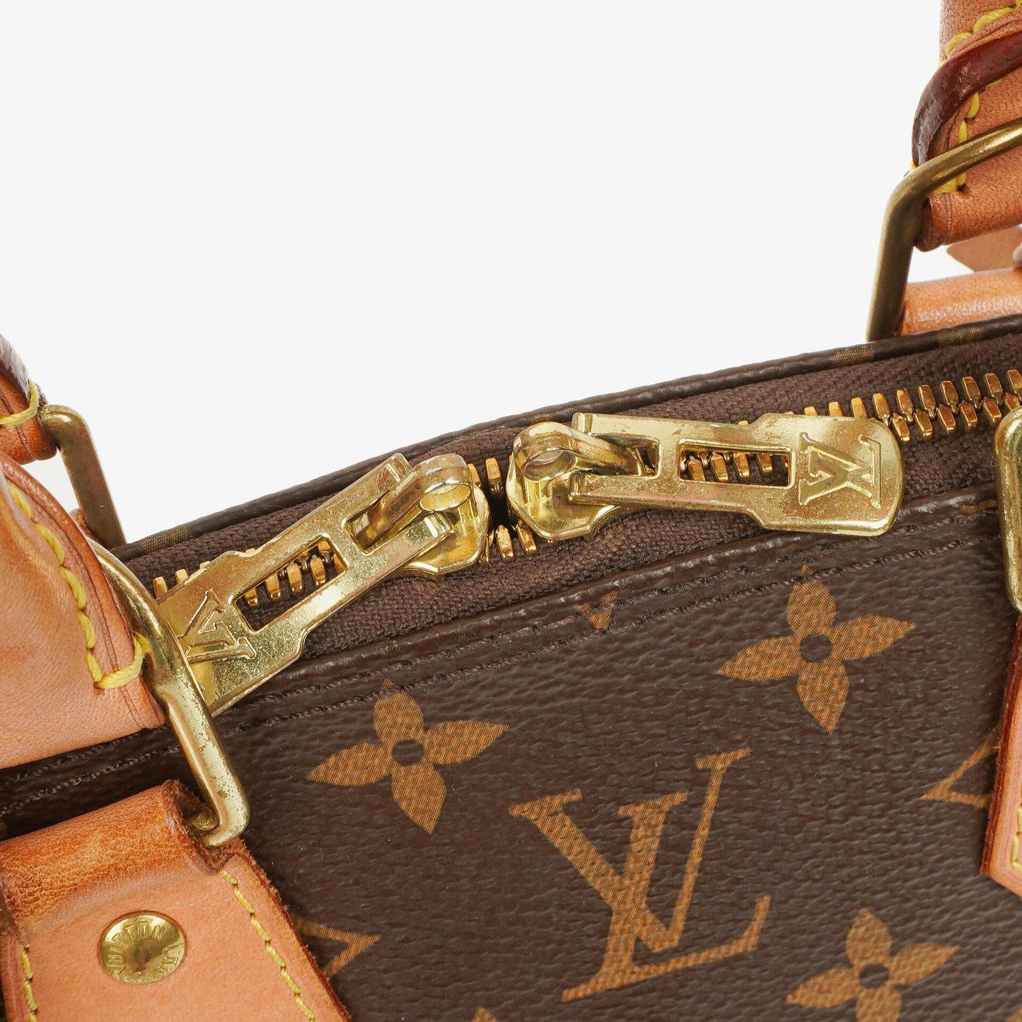 Louis Vuitton Alma BB Monogram Canvas Handbag