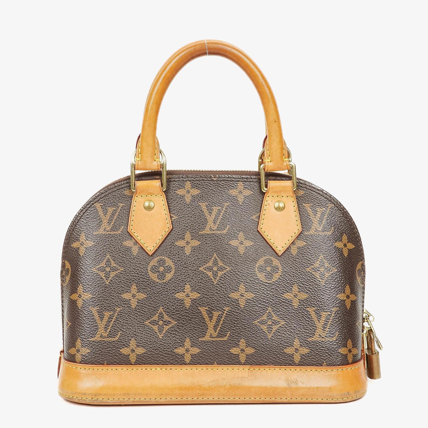 Louis Vuitton Alma BB Monogram Canvas Handbag