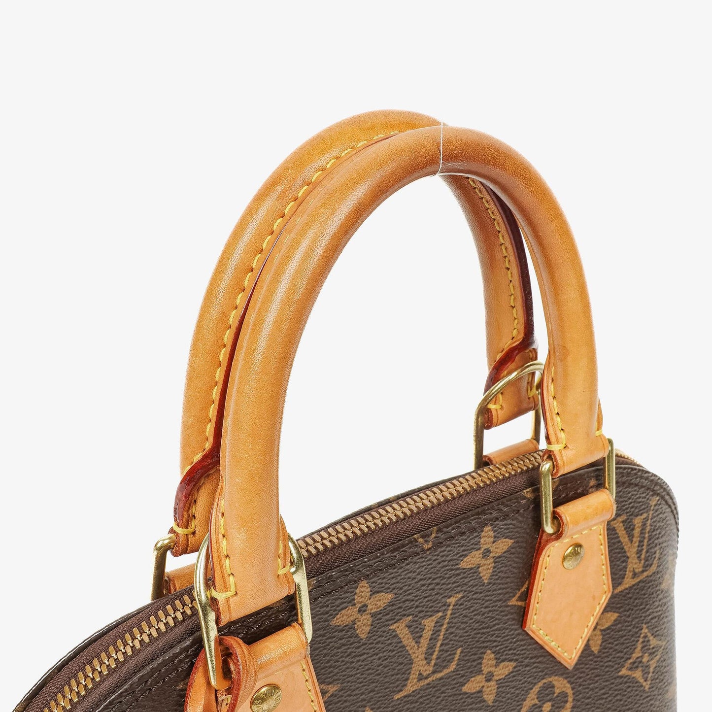Louis Vuitton Alma BB Monogram Canvas Handbag