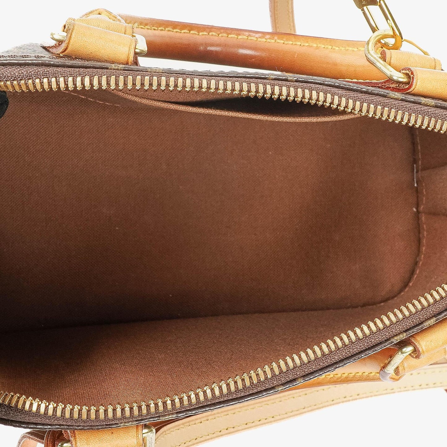 Louis Vuitton Alma BB Monogram Canvas Handbag