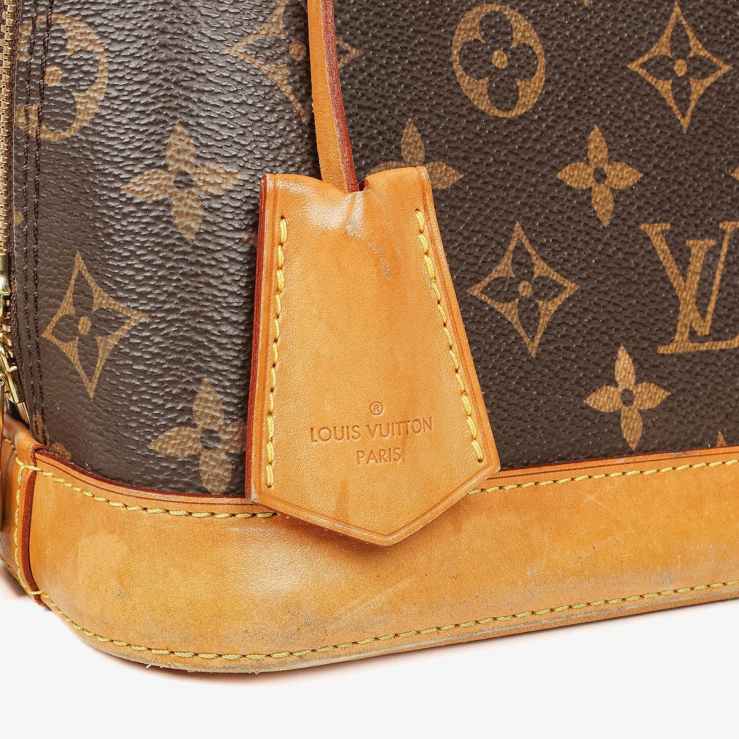 Louis Vuitton Alma BB Monogram Canvas Handbag