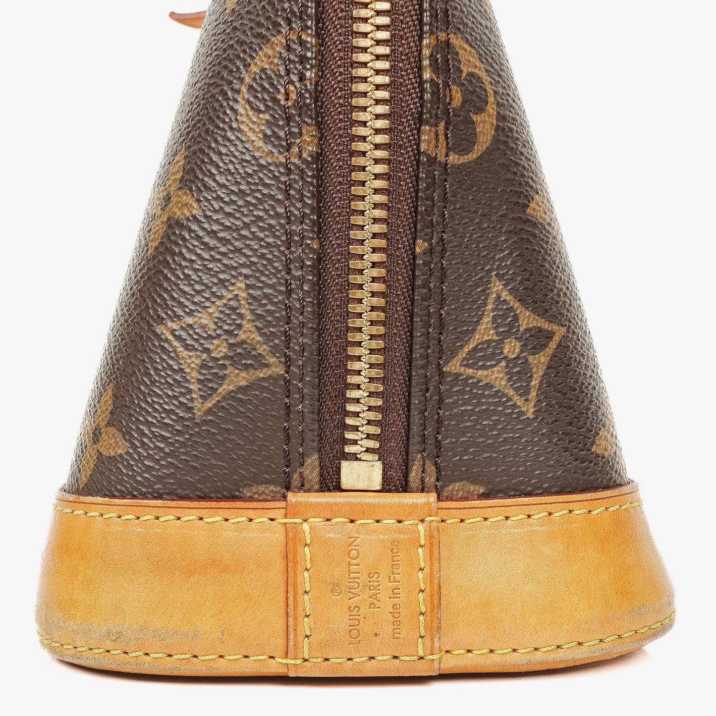 Louis Vuitton Alma BB Monogram Canvas Handbag