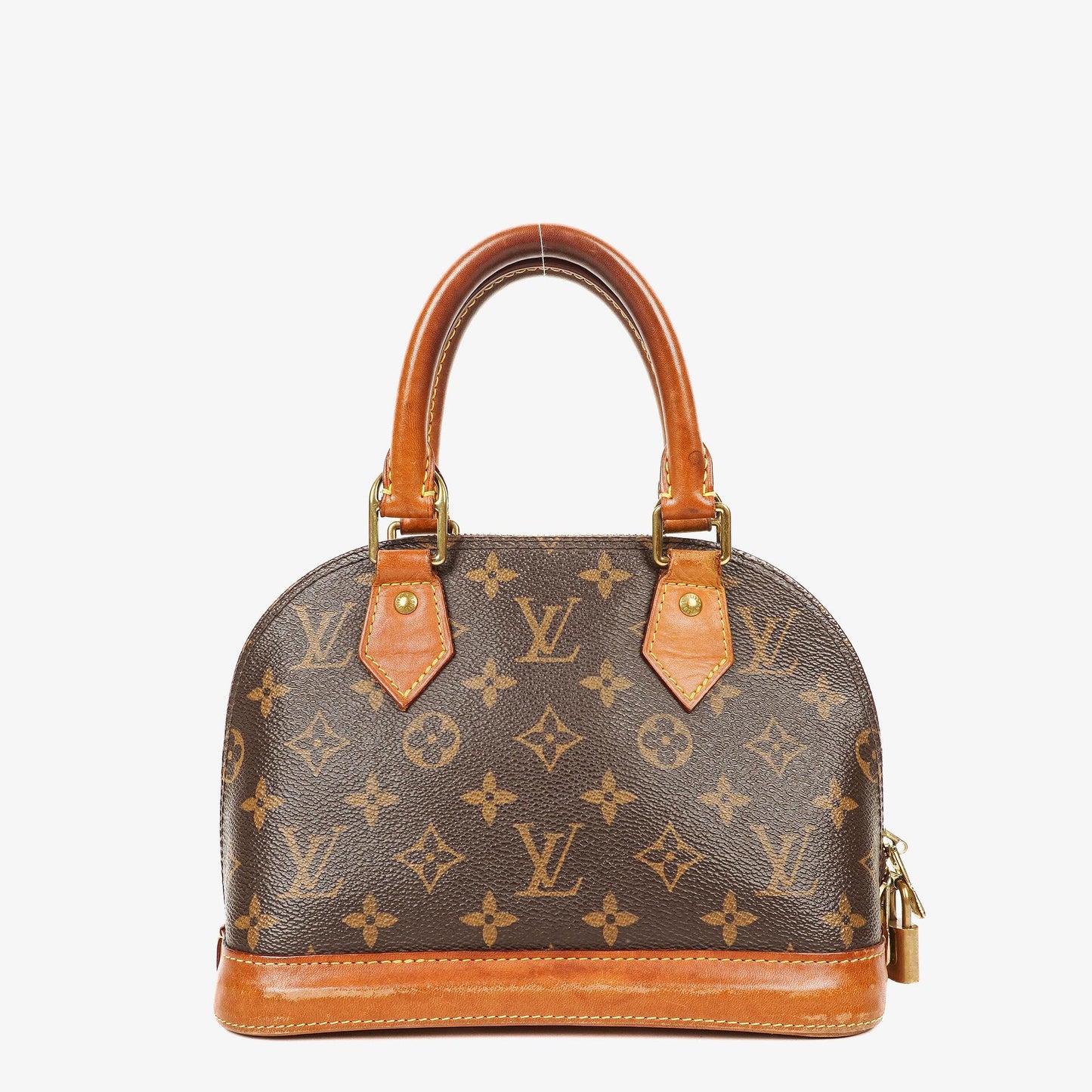 Louis Vuitton Alma BB Monogram Canvas Handbag