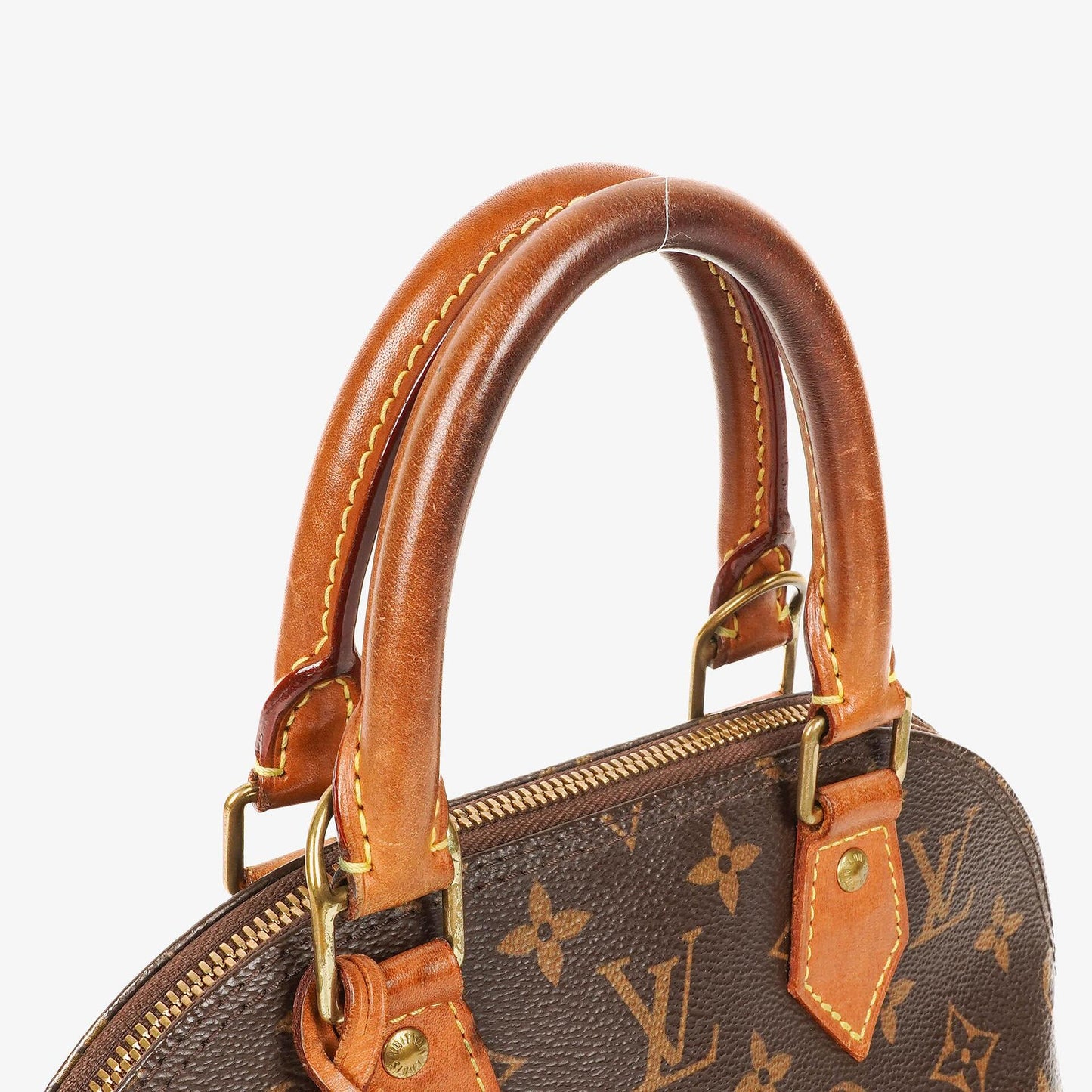 Louis Vuitton Alma BB Monogram Canvas Handbag