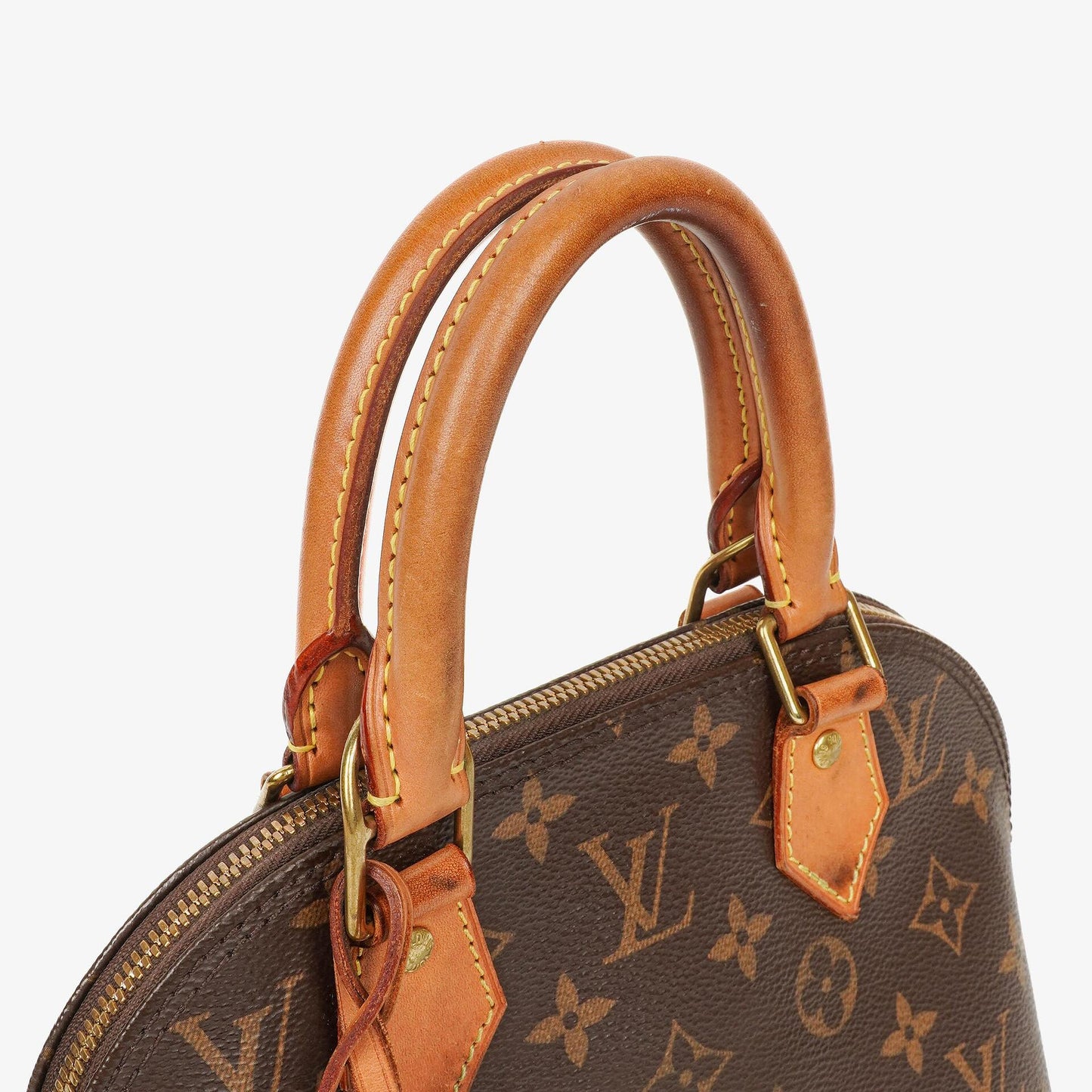 Louis Vuitton Alma BB Monogram Canvas Handbag