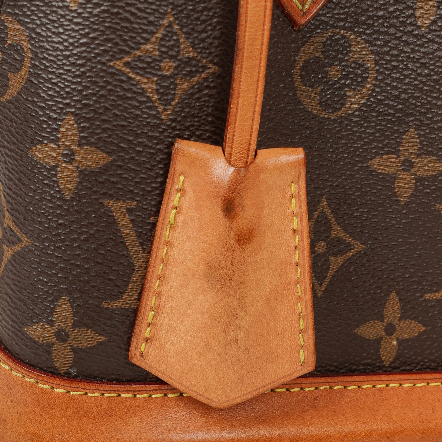 Louis Vuitton Alma BB Monogram Canvas Handbag