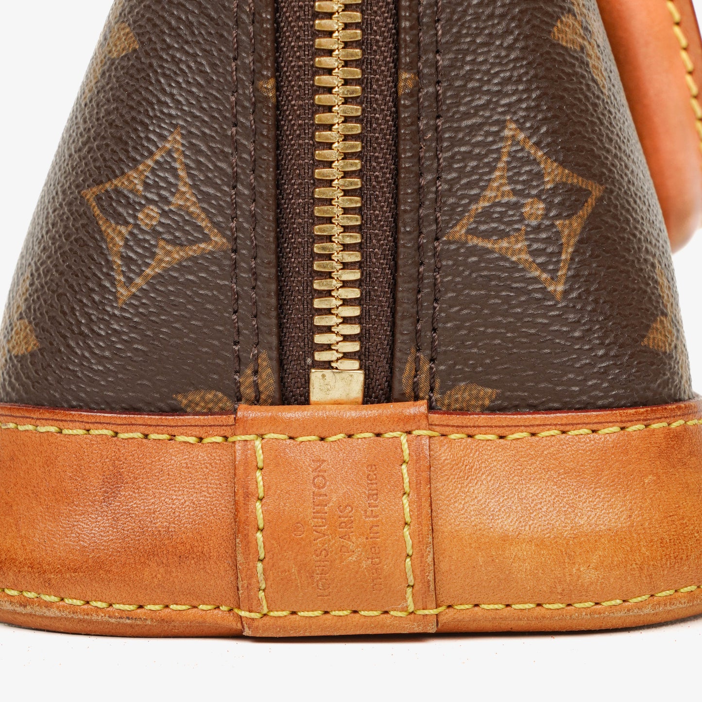 Louis Vuitton Alma BB Monogram Canvas Handbag