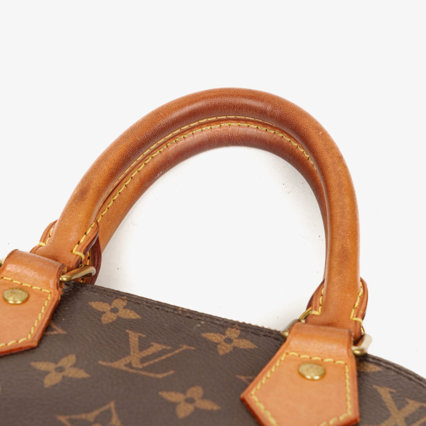 Louis Vuitton Alma BB Monogram Canvas Handbag