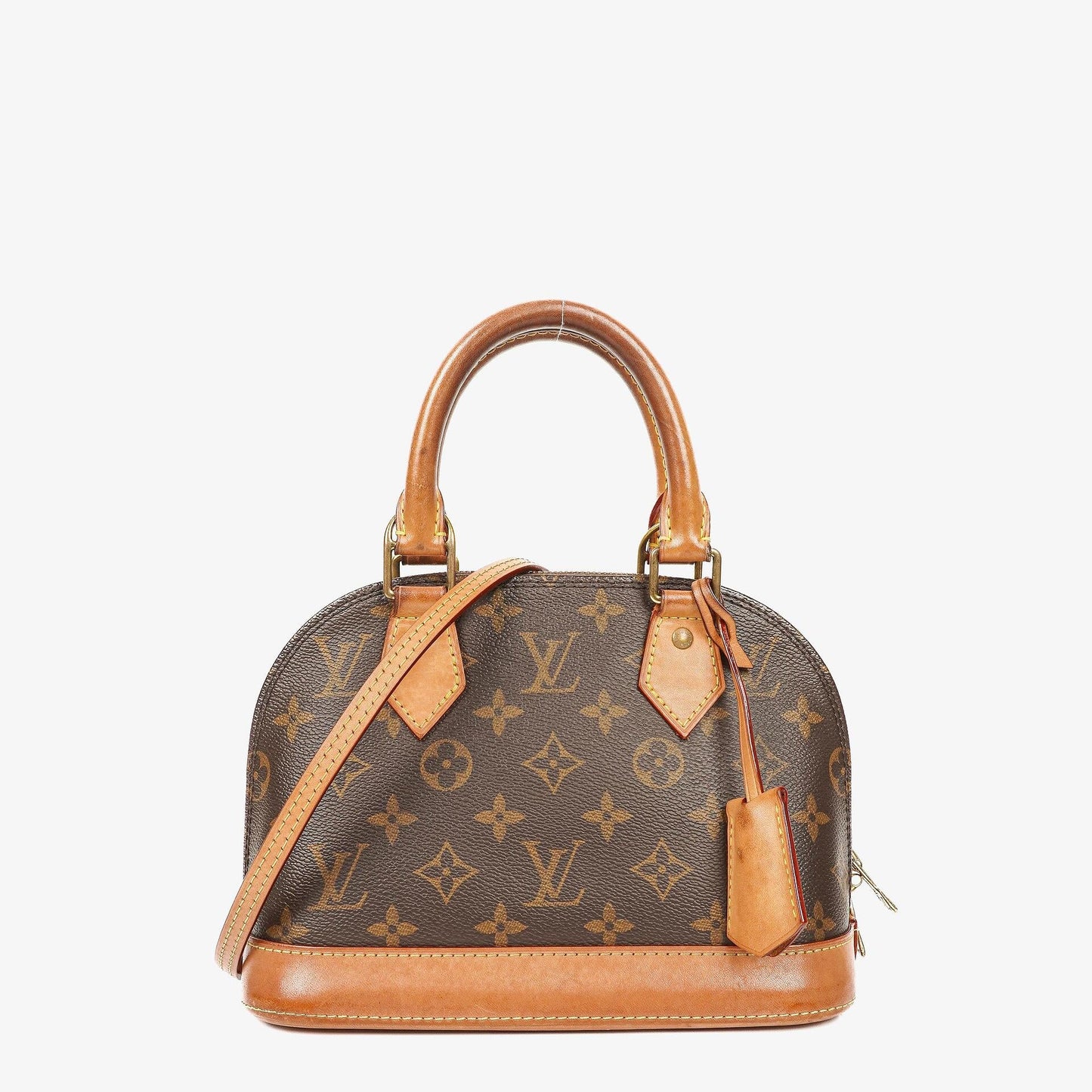 Louis Vuitton Alma BB Monogram Canvas Handbag