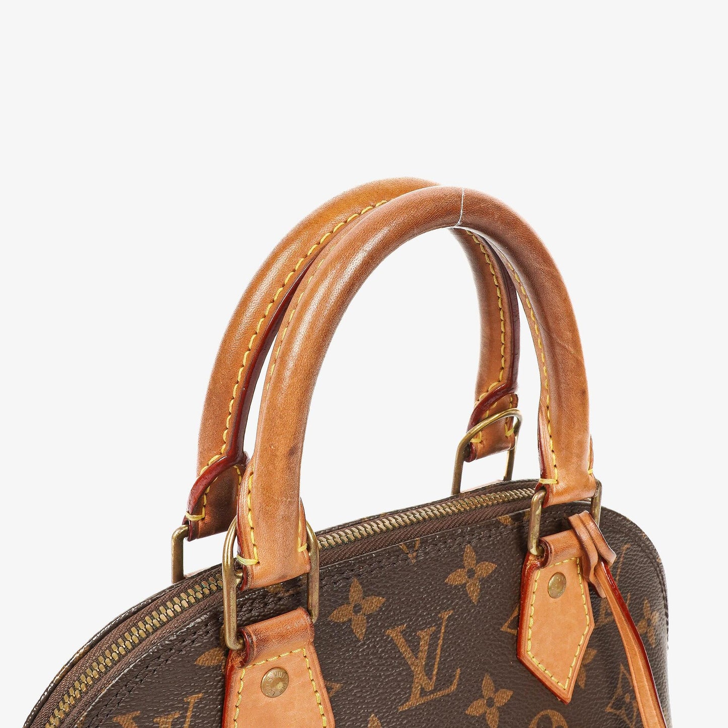Louis Vuitton Alma BB Monogram Canvas Handbag