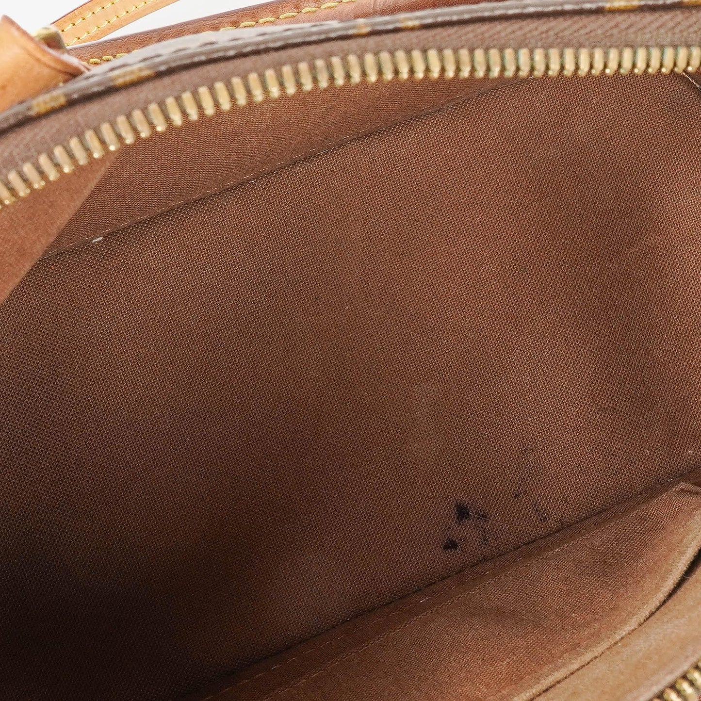 Louis Vuitton Alma BB Monogram Canvas Handbag