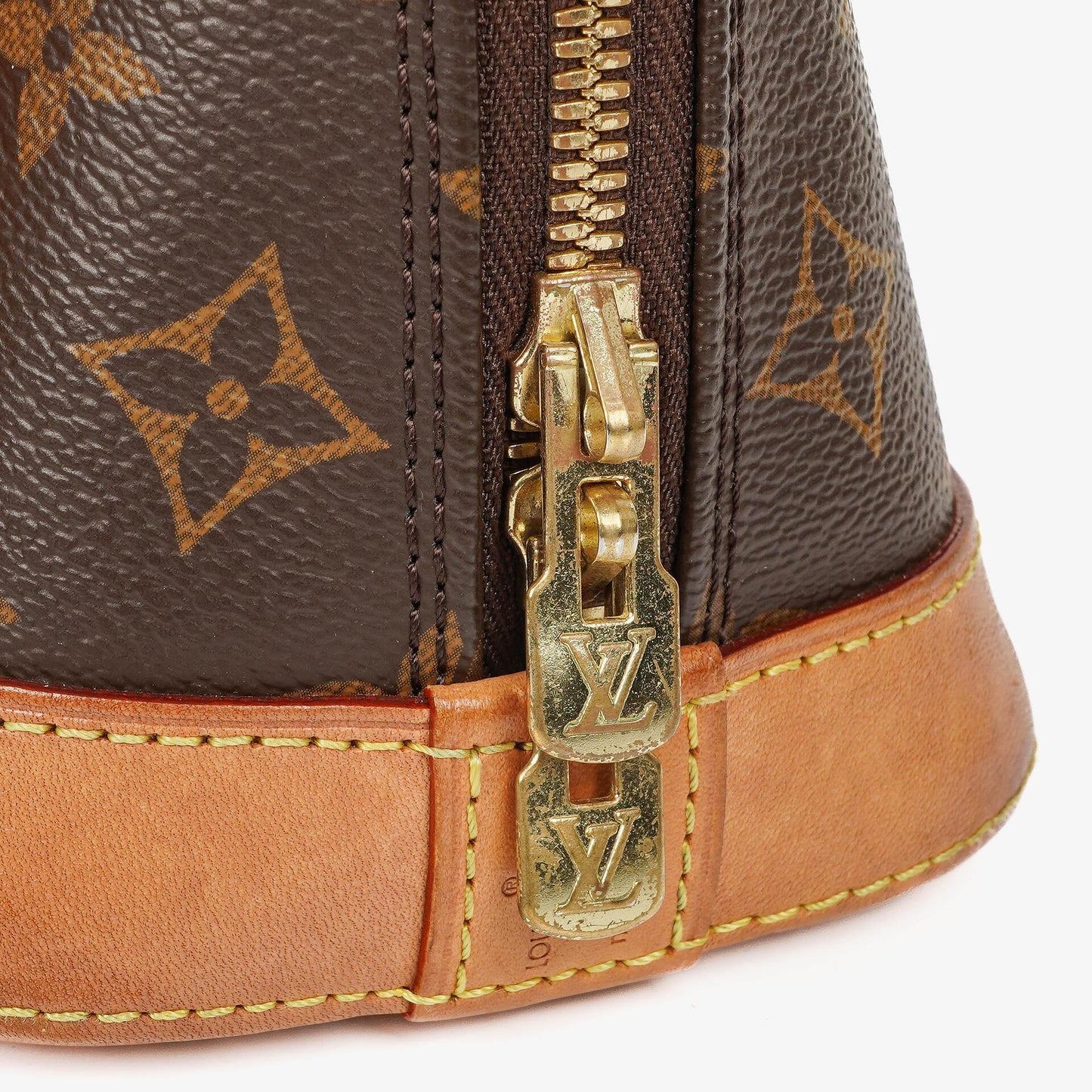 Louis Vuitton Alma BB Monogram Canvas Handbag