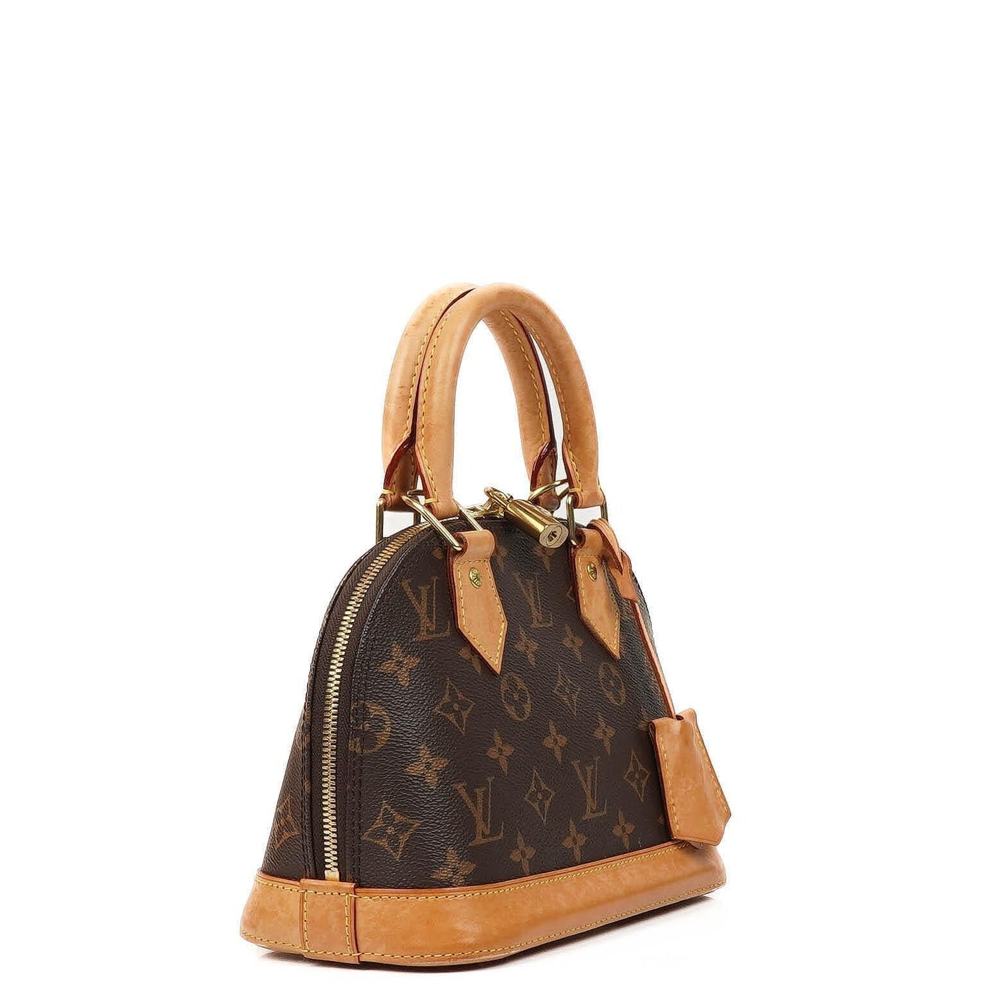 Louis Vuitton Alma BB Monogram Canvas Handbag