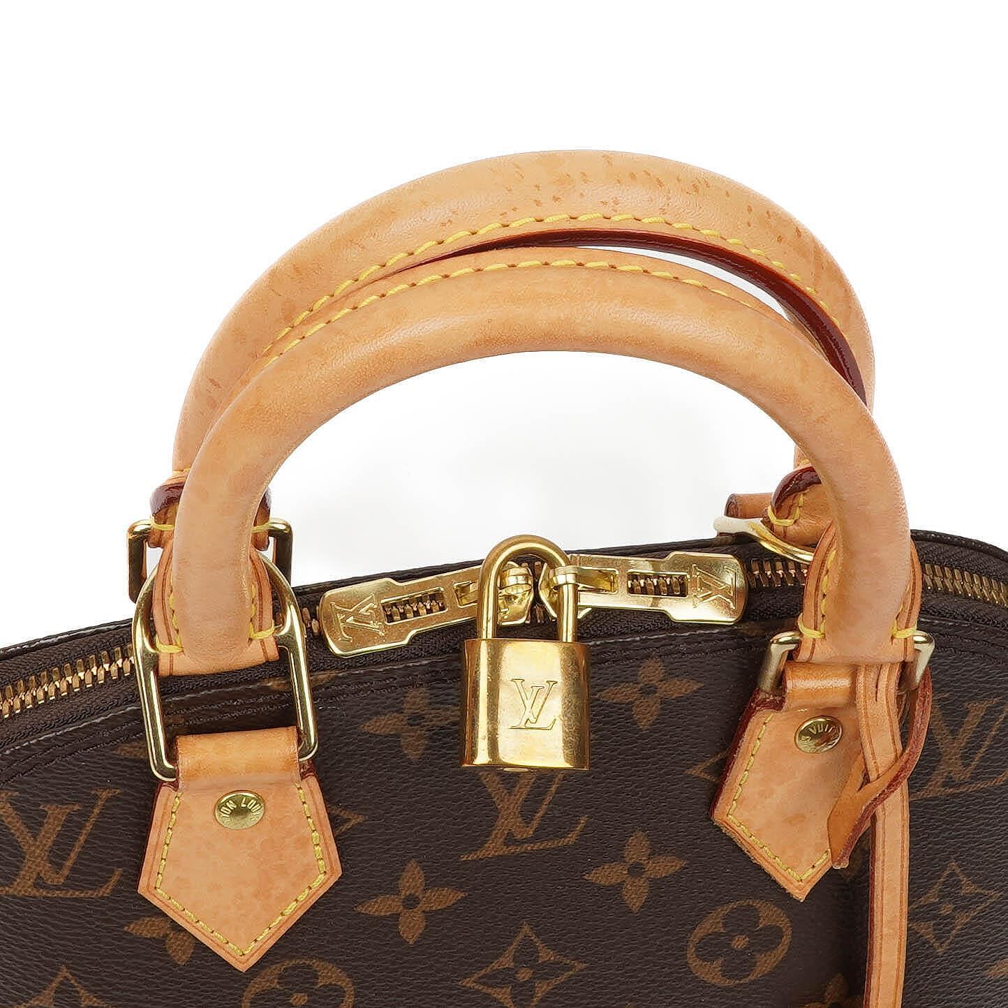 Louis Vuitton Alma BB Monogram Canvas Handbag