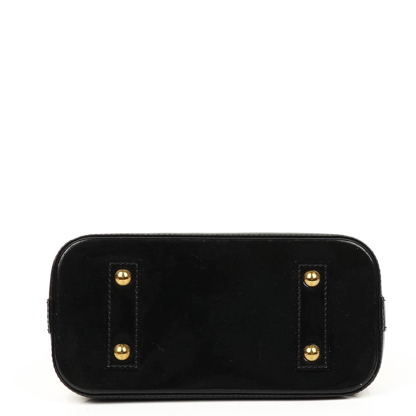 Louis Vuitton Alma BB Sticker Monogram Vernis Leather Handbag