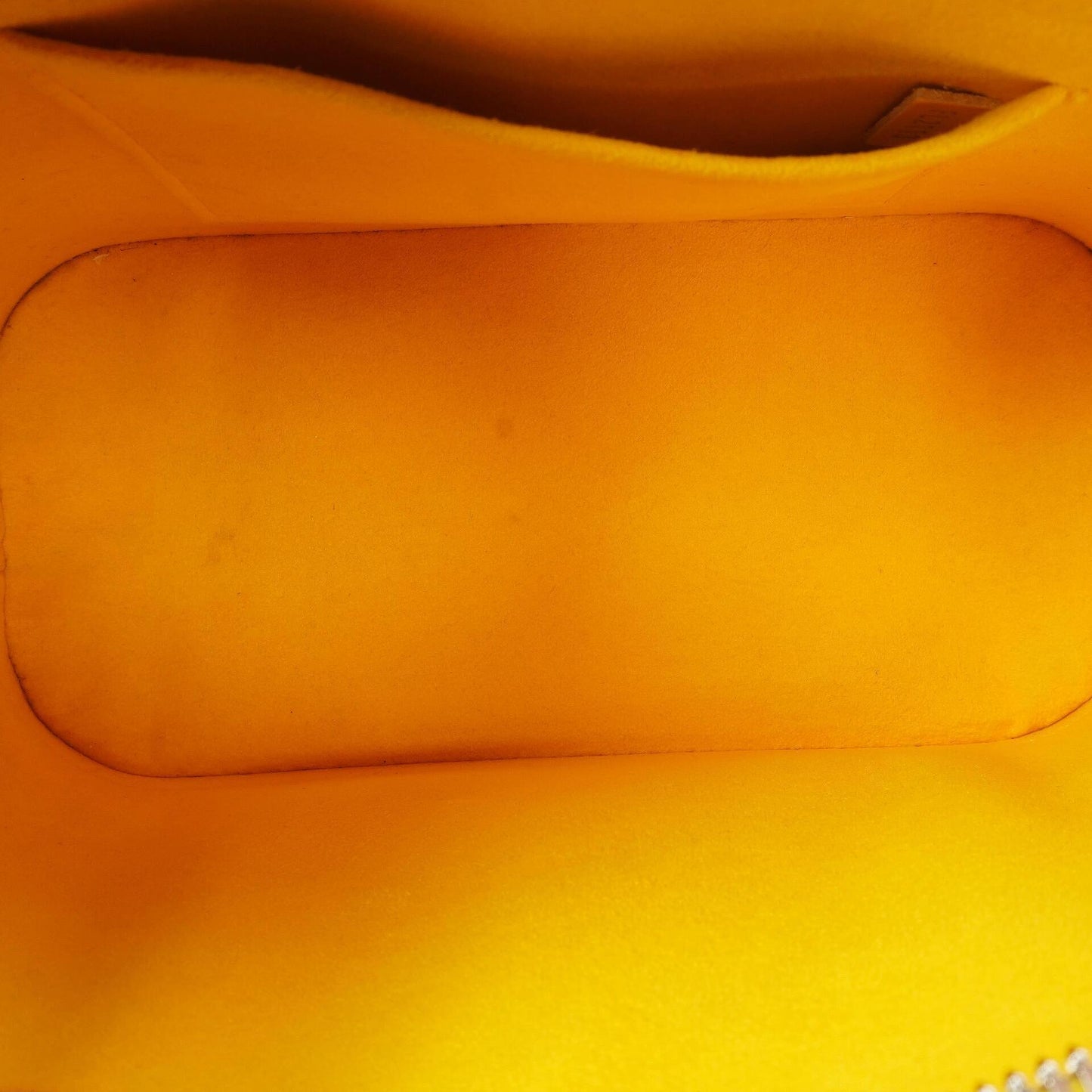 Louis Vuitton Alma BB Yellow EPI Leather Handbag