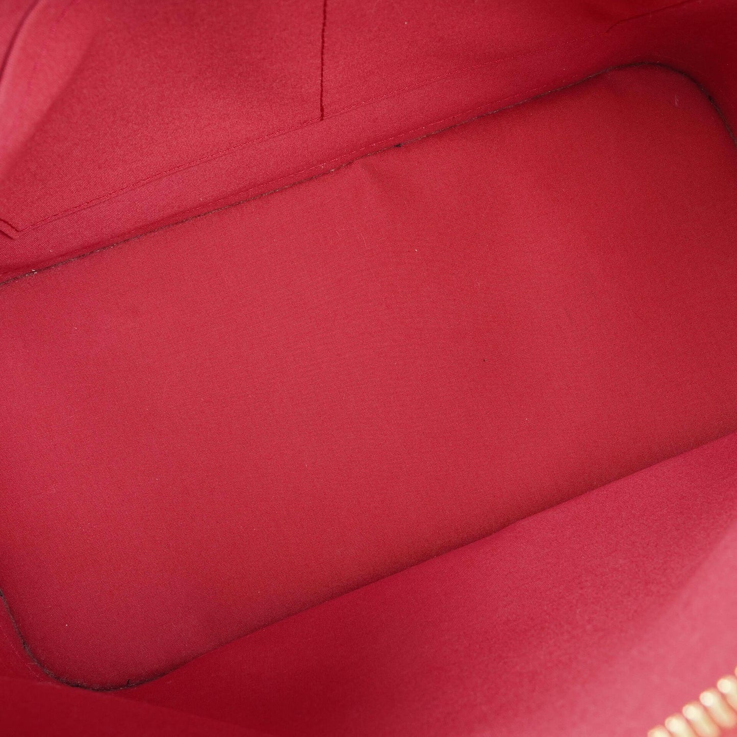 Louis Vuitton Alma MM Rose Indien Monogram Vernis Leather Bag