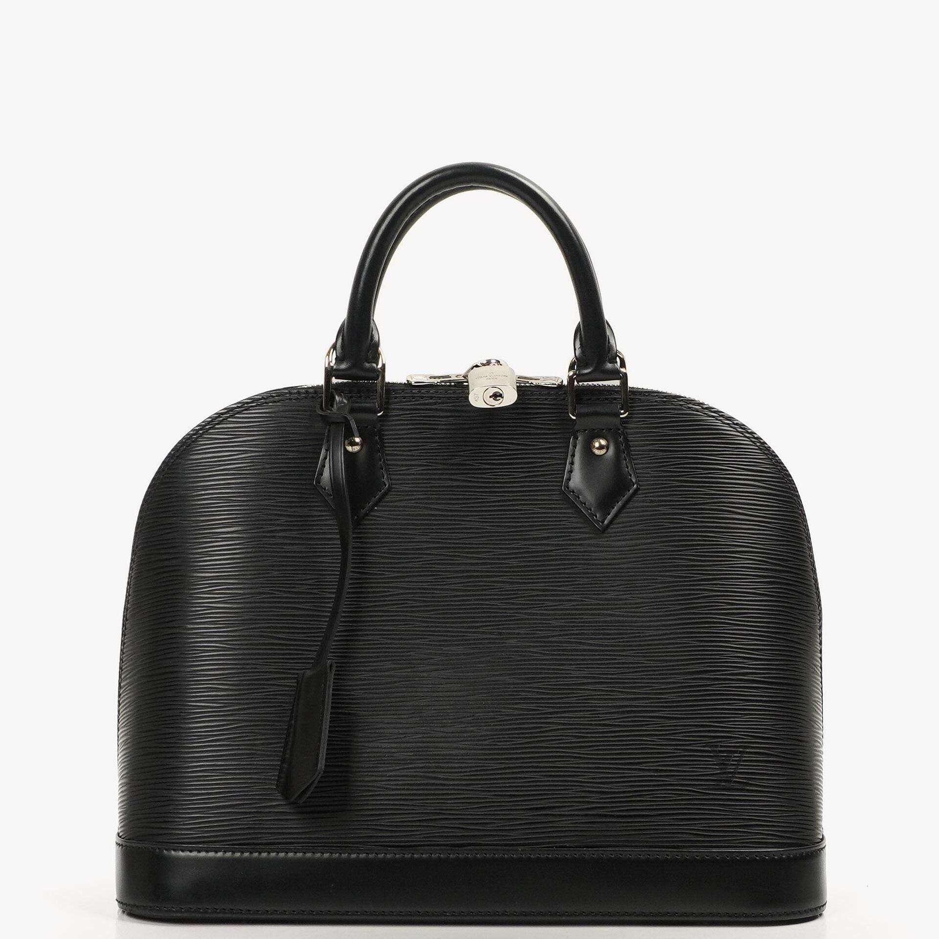 Louis Vuitton Alma PM Black EPI Leather Bag