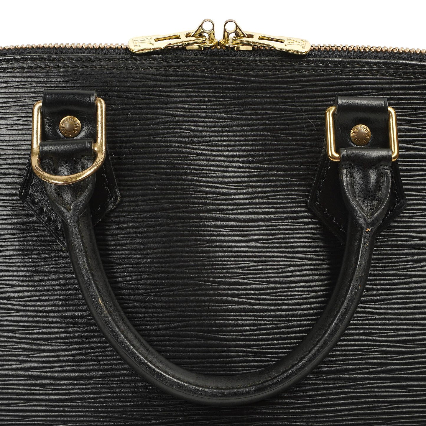 Louis Vuitton Alma PM Black EPI Leather Bag