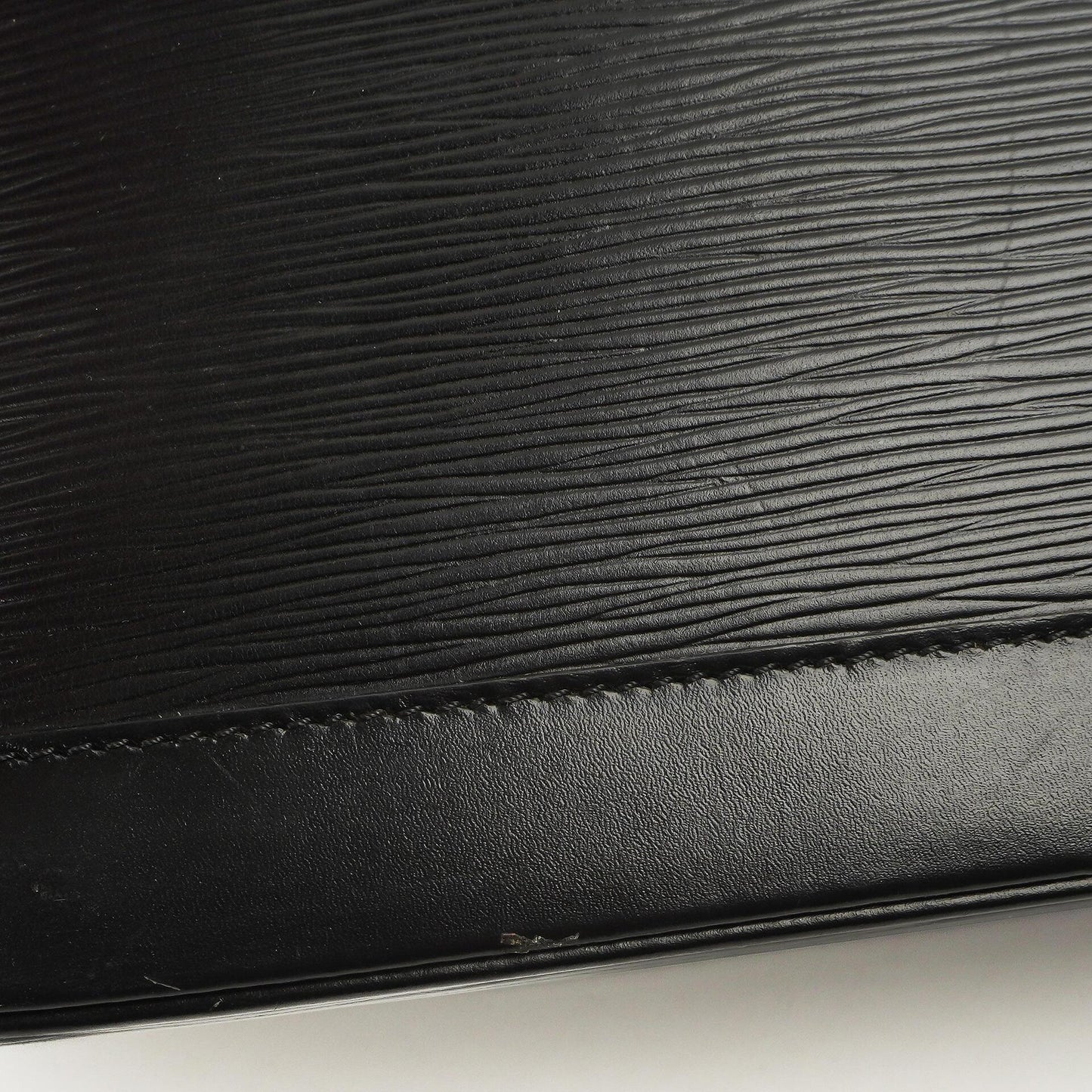 Louis Vuitton Alma PM Black EPI Leather Bag