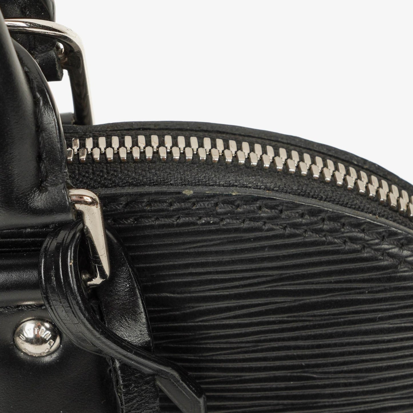 Louis Vuitton Alma PM Black Epi Leather Handbag