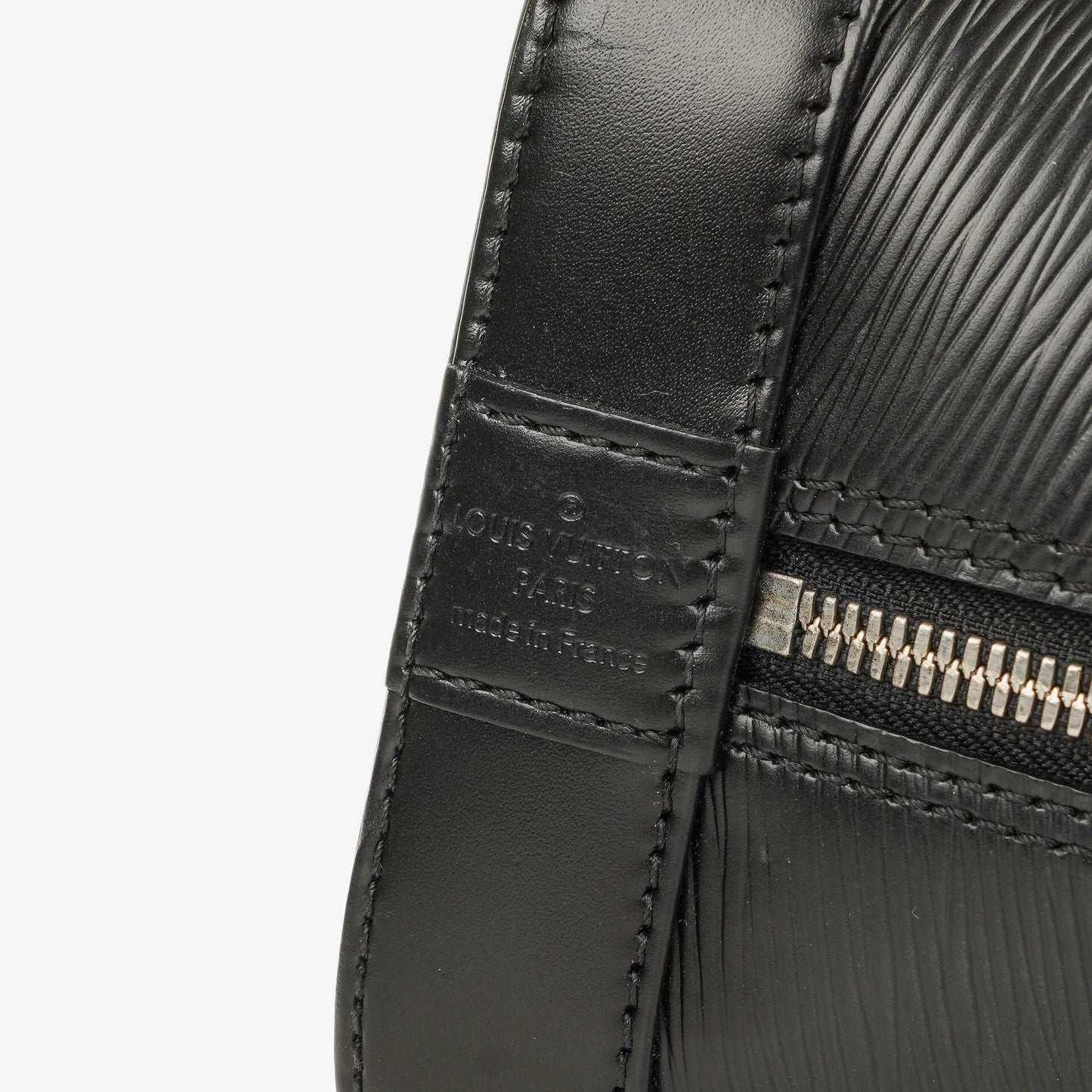 Louis Vuitton Alma PM Black Epi Leather Handbag