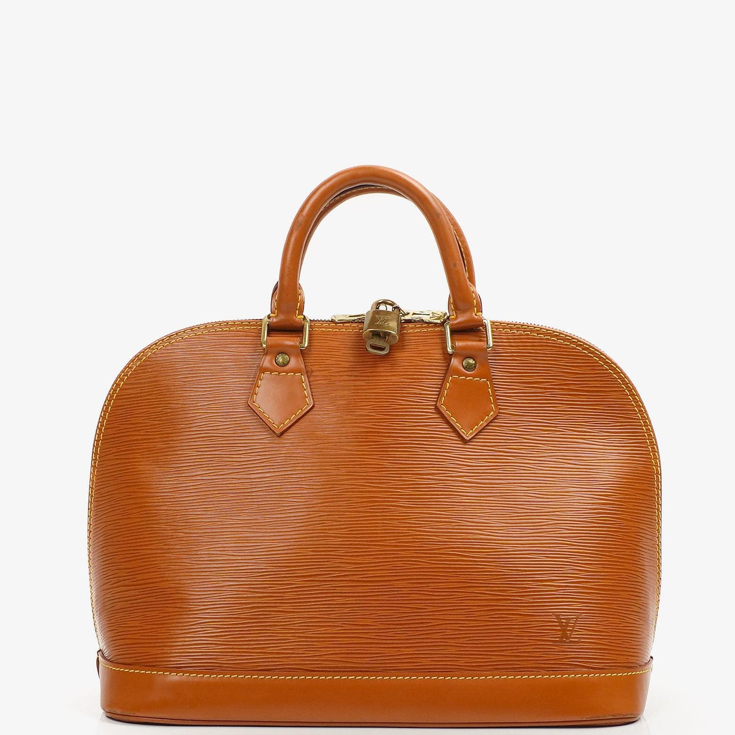 Louis Vuitton Alma PM Cognac EPI Leather Bag