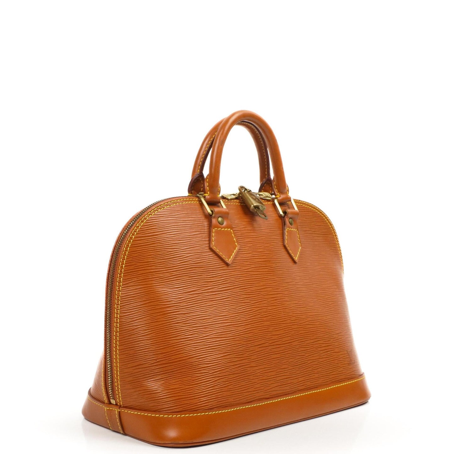 Louis Vuitton Alma PM Cognac EPI Leather Bag