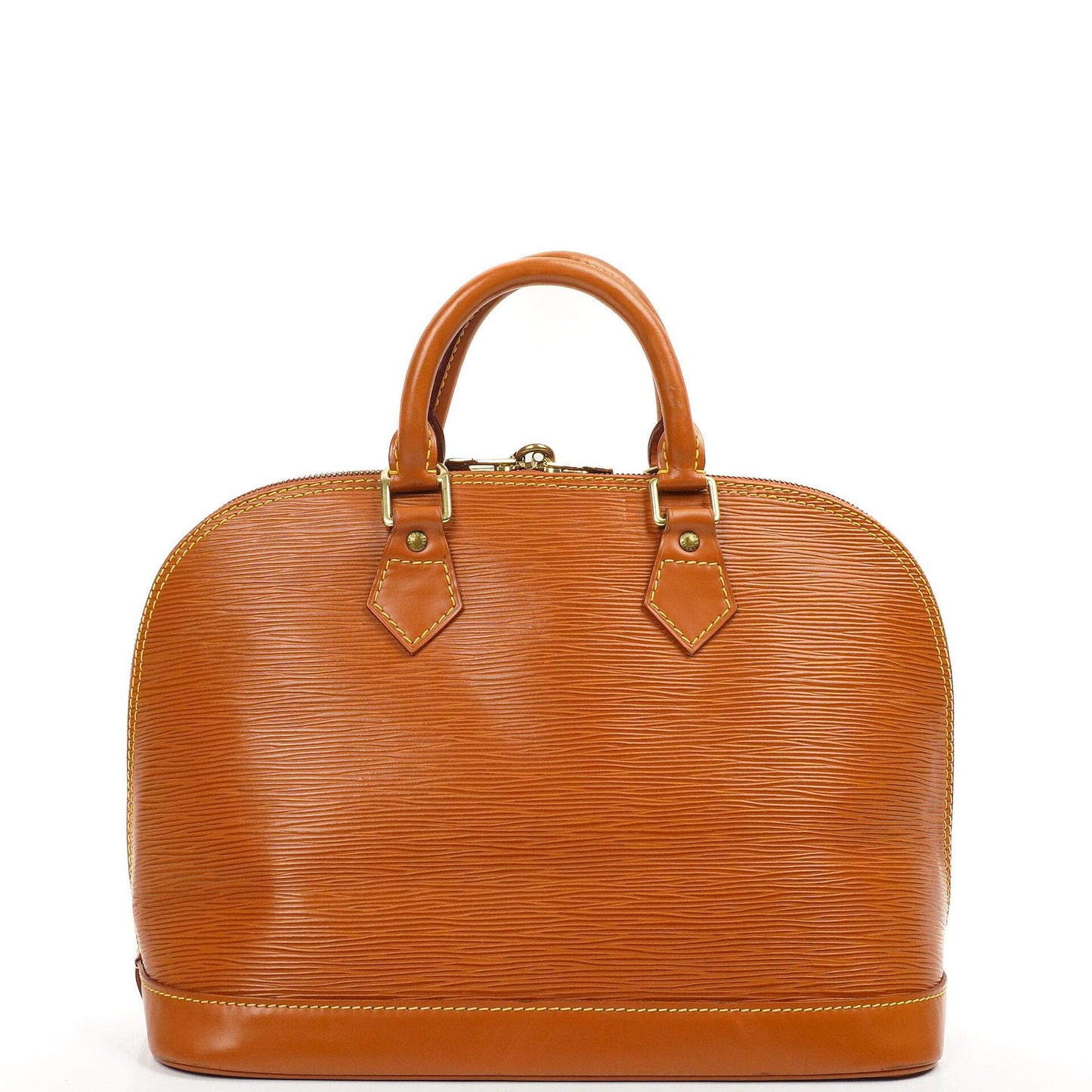 Louis Vuitton Alma PM Cognac EPI Leather Bag