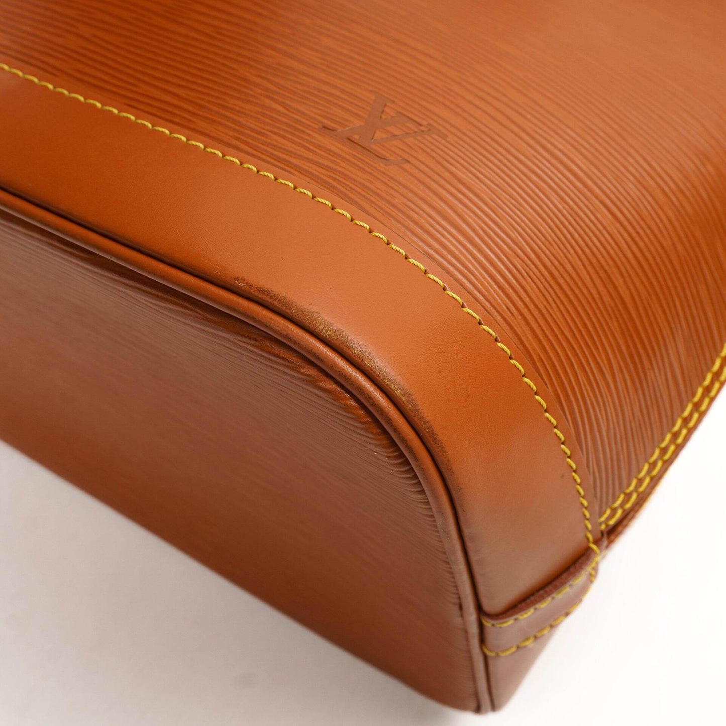 Louis Vuitton Alma PM Cognac EPI Leather Bag