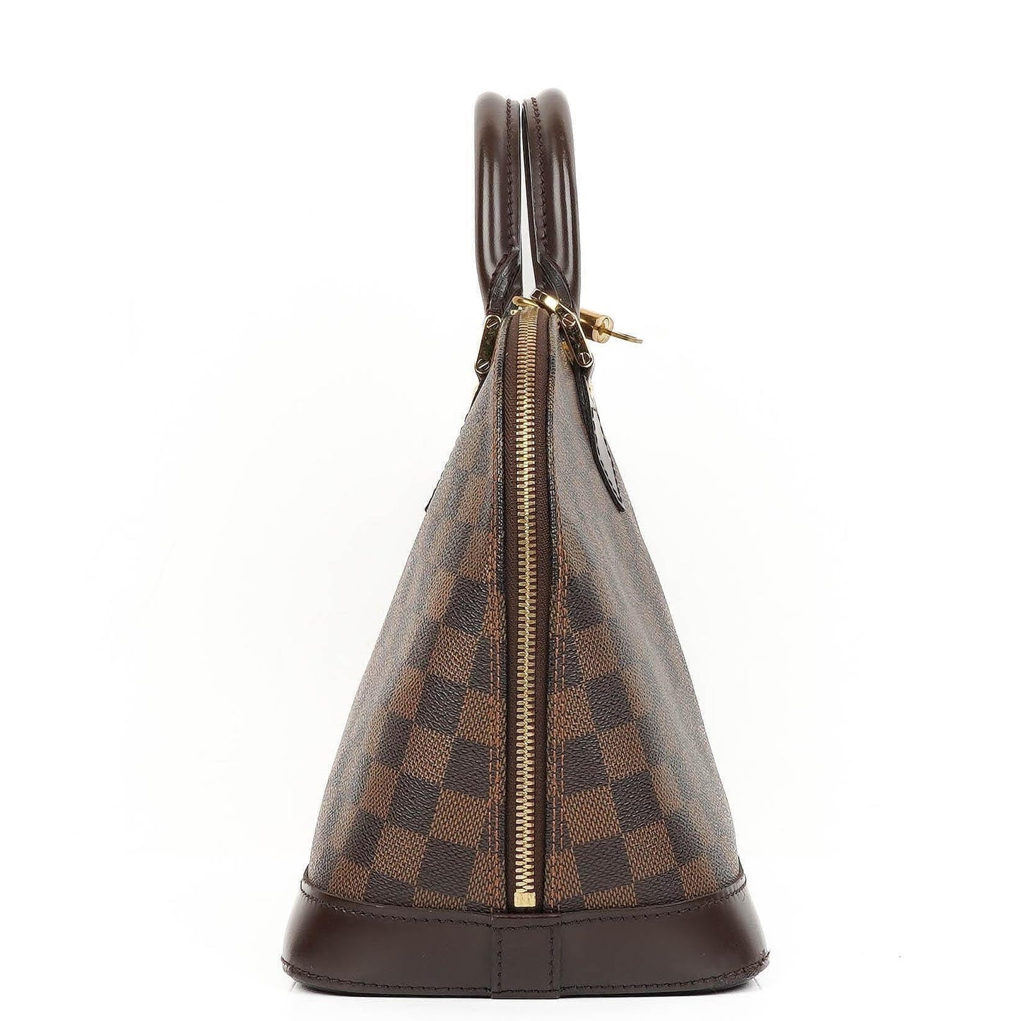 Louis Vuitton Alma PM Damier Ebene Canvas Handbag