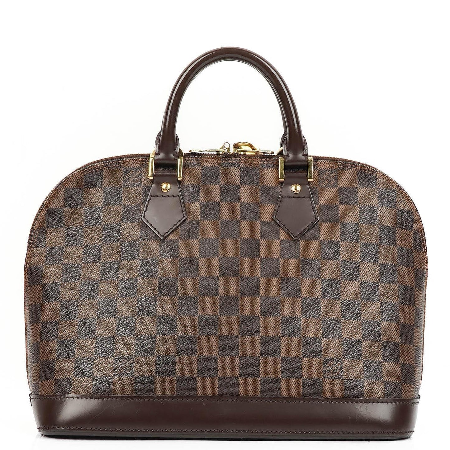 Louis Vuitton Alma PM Damier Ebene Canvas Handbag
