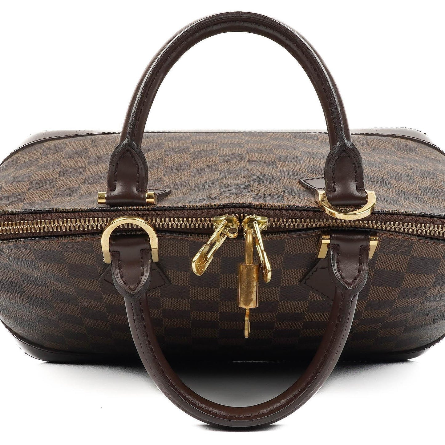 Louis Vuitton Alma PM Damier Ebene Canvas Handbag