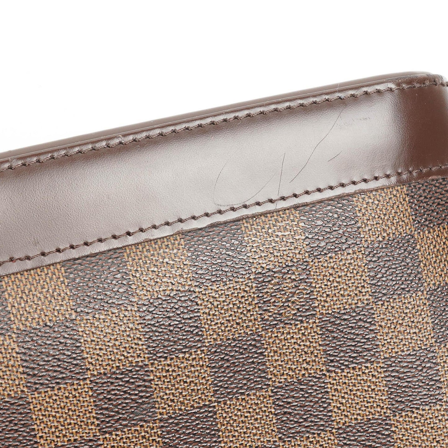 Louis Vuitton Alma PM Damier Ebene Canvas Handbag