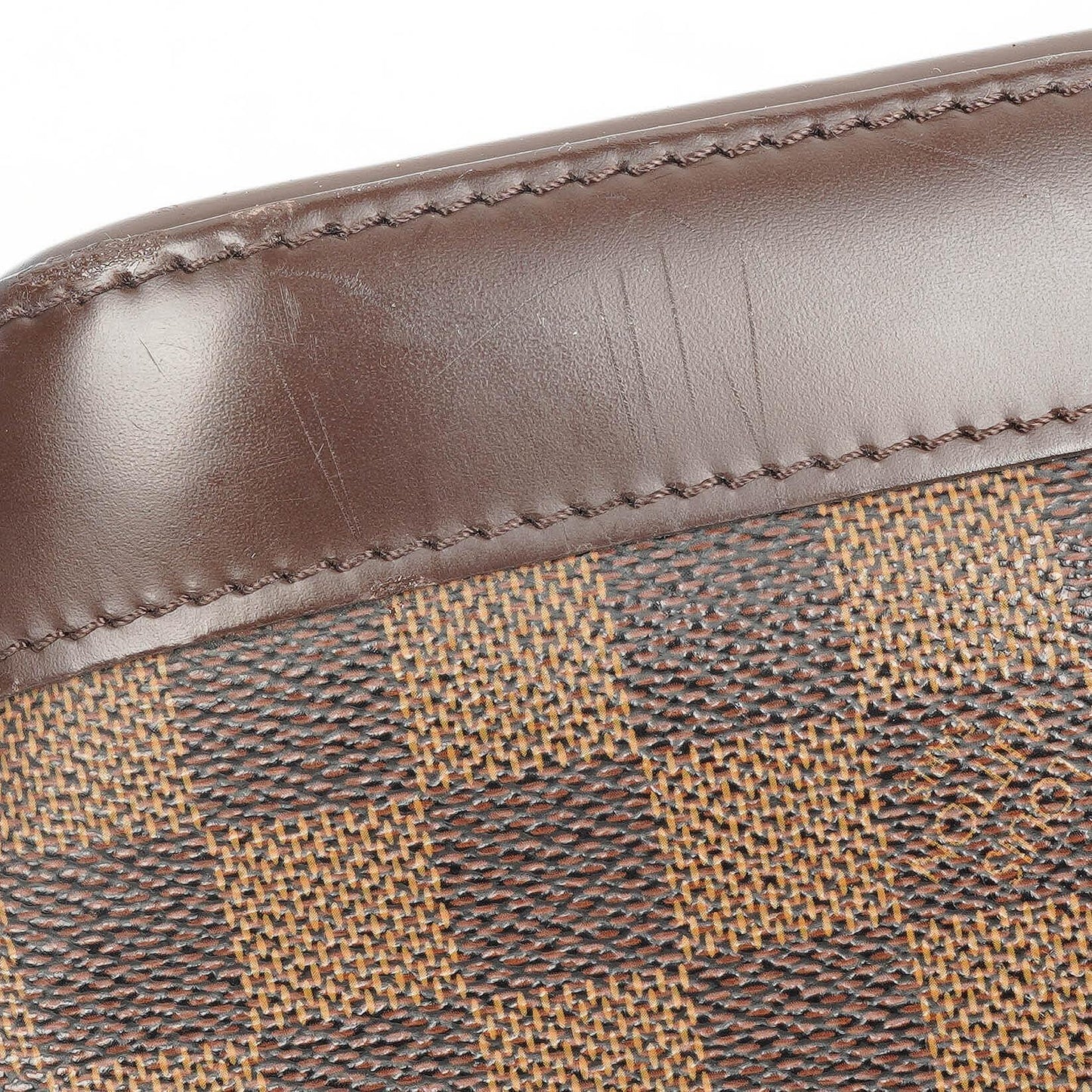 Louis Vuitton Alma PM Damier Ebene Canvas Handbag