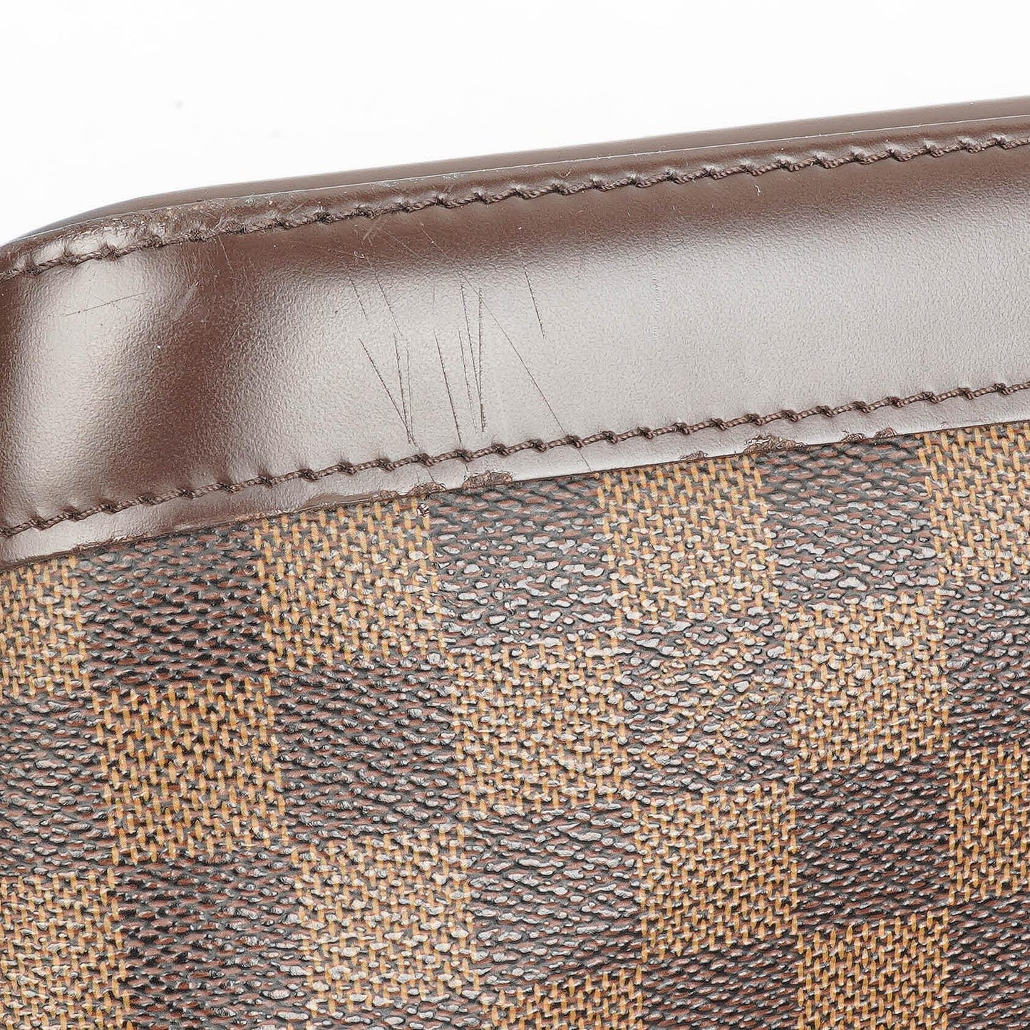 Louis Vuitton Alma PM Damier Ebene Canvas Handbag