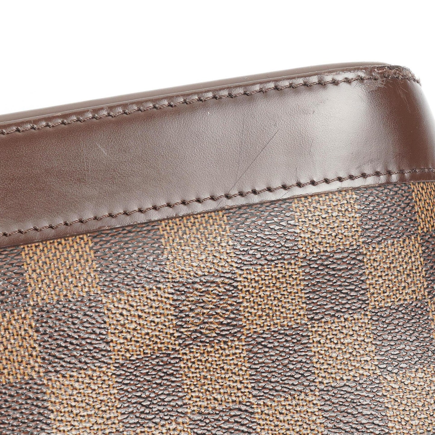 Louis Vuitton Alma PM Damier Ebene Canvas Handbag